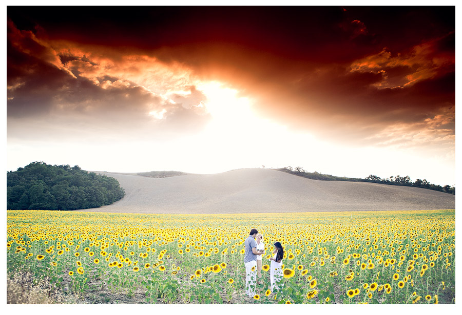 wedding vows renewal in tuscany, italy