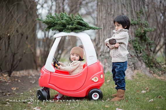 little tikes car christmas tree