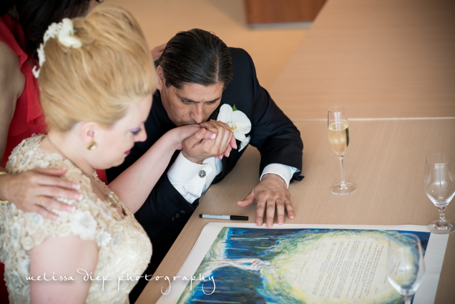 modern wing art institute wedding