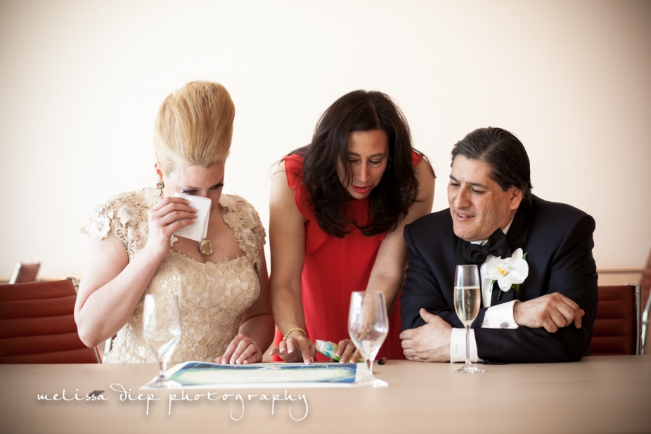 modern wing art institute wedding