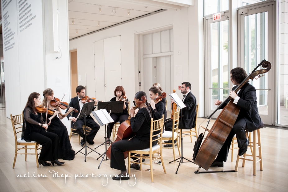 modern wing art institute wedding