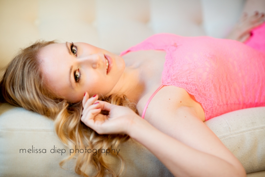 Classic sexy boudoir glamour bombshell bridal
