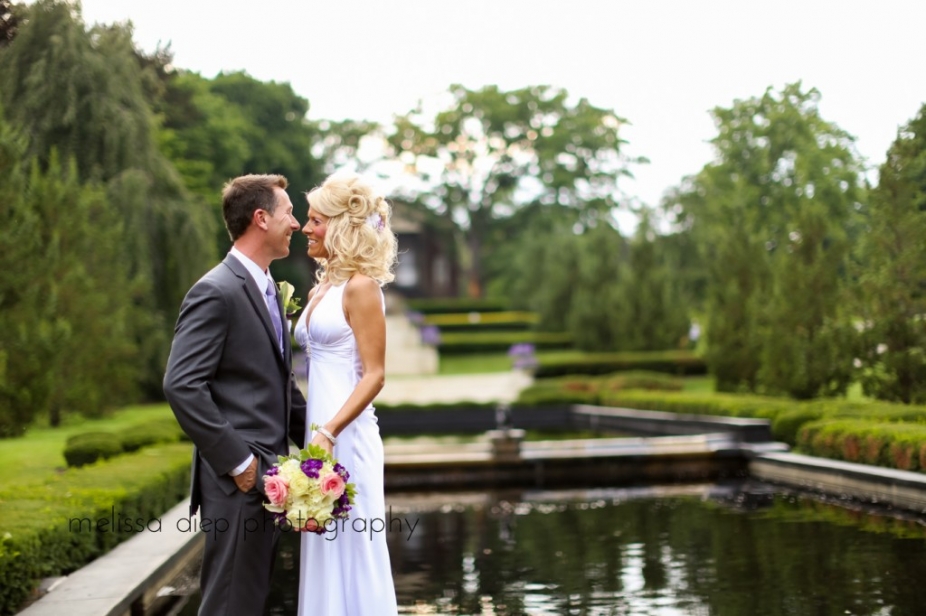 Tammy and Mark�s Wedding in The Gardens at Cantigny Park