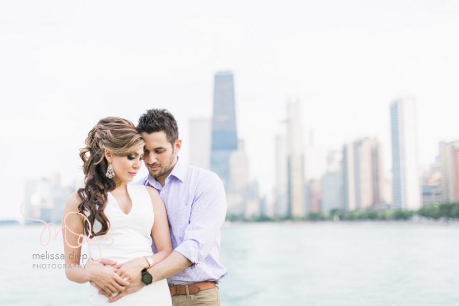 engagement photography at north ave beach chicago